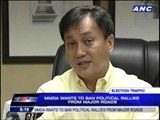 MMDA wants to ban political rallies from major roads