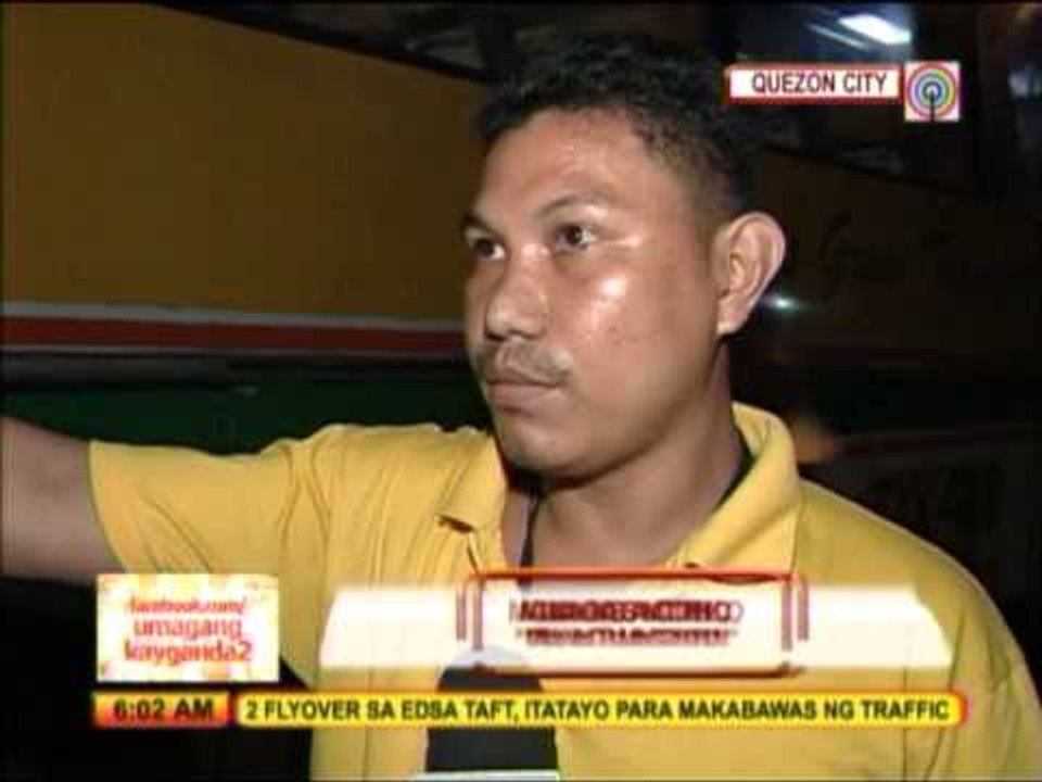 Motorcycle crashes into bus in QC; 2 dead