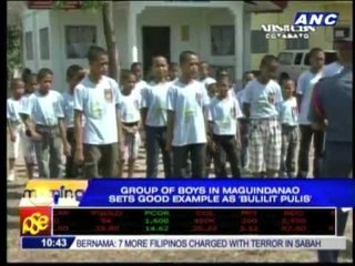 'Bulilit pulis' in remote PH town earn raves