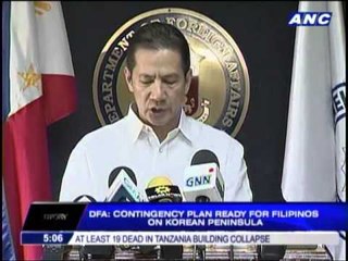 Pinoys in South Korea placed on alert