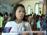 Catholic devotees carry giant cross in Camarines Sur