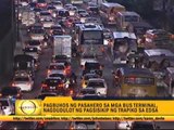 Traffic crawls on EDSA amid Holy Week exodus