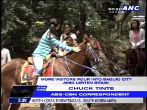 More visitors pour into Baguio City