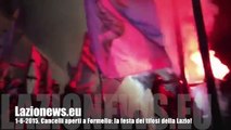1-6-2015, Cancelli aperti a Formello - la festa dei tifosi della Lazio!