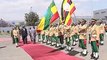 President Museveni arrives for the Ethiopian State Visit