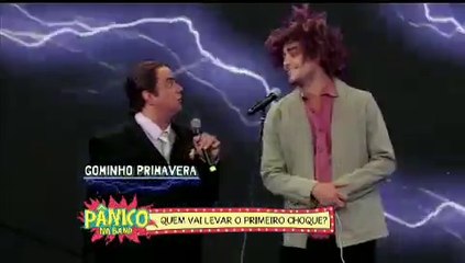 Os Eletrocutados: humoristas improvisam no canto para não tomarem choques