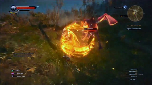 The witcher Wild hunt, parte 31, Hablando con las tres brujas