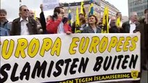 VTM-nieuws over stop-Islamiseringbetoging