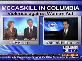 KRCG-TV: McCaskill in Columbia to Call on the House to Pass the Violence Against Women Act