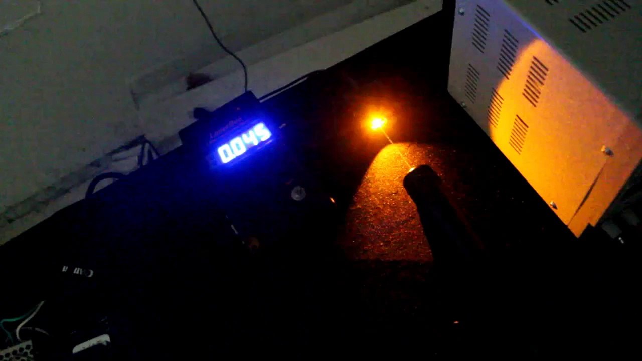 My New Yellow Laser!!