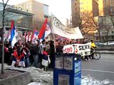 Toronto-Protest Srba-Kosovo je Srbija