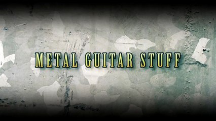E Minor Progressive Metal / Rock Guitar Backing Track