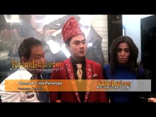 Cinta Penelope Temani Calon Suami Fitting Baju Pengantin