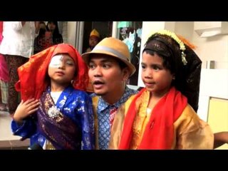 Indra Bekti Hibur Anak-Anak Pengidap Kanker