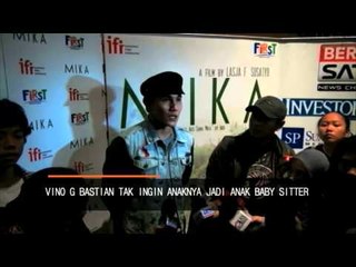 Vino Bastian Tak Mau Anaknya Diurus Baby Sitter
