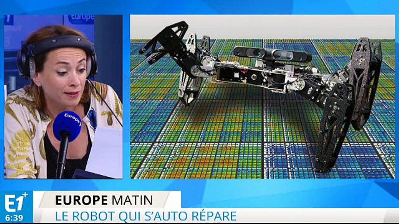 Le robot qui s’auto répare