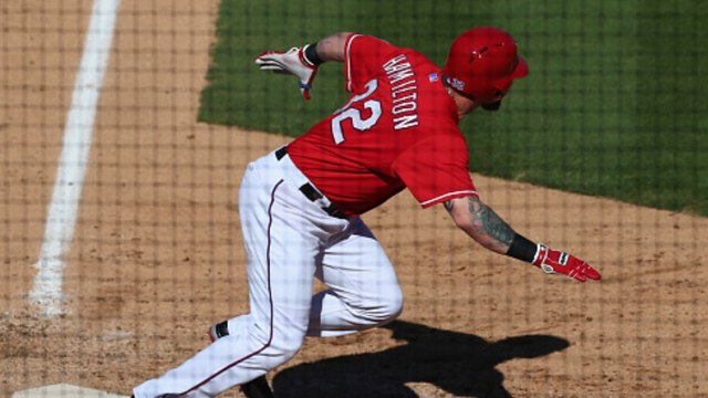 Hamilton's Walk Off, Indians Win in 12