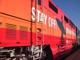 Amtrak Pacific Surfliner with Operation Lifesaver Unit