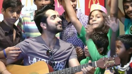 Ayushmann Khurrana & Ronald Mcdonald Spread Happiness & Celebrate With The Orphanage Children