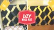 DIY Wall Decor | $80 Hobby Lobby geometric art →  $20 DIY!