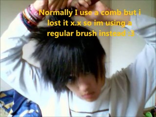 How to do ∙∙∙VISUAL-KEI∙∙∙ 「~Side spikes~」 .:THICK and BOYS hair:.