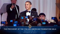 President Obama at National Italian American Foundation Gala