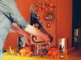 Presse-oranges automatique de qualité pour professionnels - jus d'orange frais pressé