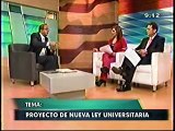 22JUN 0930 TV7  DANIEL MORA   PROYECTO DE NUEVA LEY UNIVERSITARIA 2
