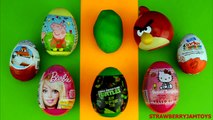 Frozen Play Doh Transformers Barbie Peppa Pig Kinder Surprise Olaf Surprise Eggs StrawberryJamToys