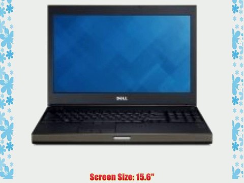 Dell Precision M4800 16-Inch. LED Notebook - Intel Core i7-4910MQ 2.90 GHz
