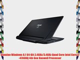 ASUS ROG G750JM Series 17.3-inch Gaming Laptop (Intel Core i7-4700HQ Quad Core GeForce GTX