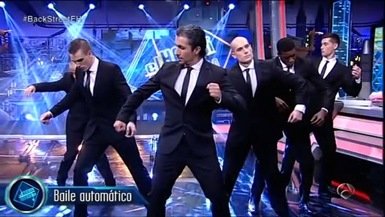 El Hombre de Negro sorprende a los Backstreet Boys - El Hormiguero 3.0