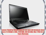 Lenovo ThinkPad W530 243857U 15.6-Inch LED Notebook (Intel Core i7-3740QM 2.7GHz 4 GB RAM 500