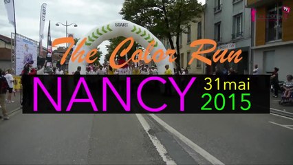 Succès total pour la Color Run à Nancy (France)
