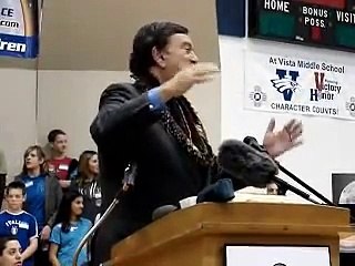 Gov. Bill Richardson visits Las Cruces