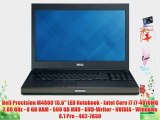 Dell Precision M4800 15.6 LED Notebook - Intel Core i7 i7-4810MQ 2.80 GHz - 8 GB RAM - 500