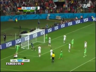 Abstract Algerie VS Germany - Hafid Derradji - World Cup 2014