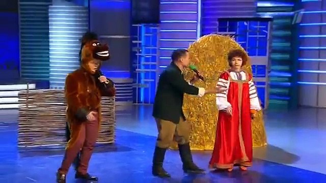 КВН 1/2 финала 26.10.2014 - Песня про коня - ЛЮБЭ cover от команды СОЮЗ