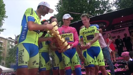 Giro d'Italia 2015 - Stage 21- Alberto Contador post race interview