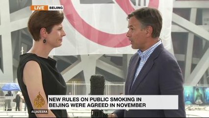 Beijing stubs out smoking in public spaces