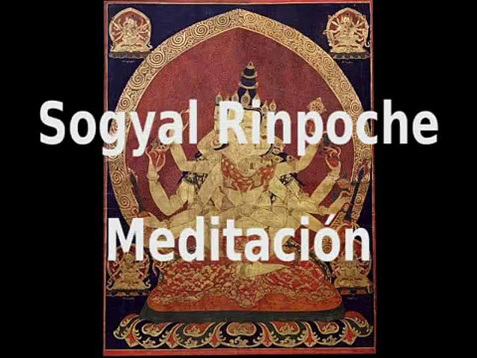 Meditación: Sogyal Rinpoche