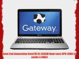 Gateway 15.6 i5-2430M 2.40 GHz Laptop | NV57H58u