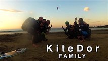 Kite trip kitedor family Thau mai 2015