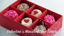 EASY MARSHMALLOW VALENTINES TREATS - looks like a box of chocolates