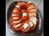 A salada de tomate e mussarela (receita fácil é rapida) HD