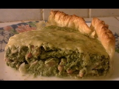 La quiche aux épinards et aux lardons (recette facile) HD