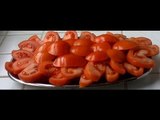 A salada de tomates (receita fácil é rapida) HD