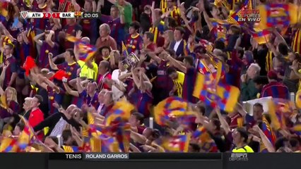 VIDEO - Le plus beau but de l'année pour Leo Messi en finale de la coupe du Roi