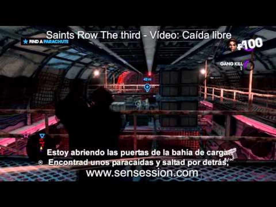 Saints Row the third caida libre