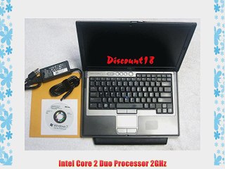 Dell D630 Core 2 Duo @ 2.0GHz Laptop Notebook 4GB. 120GB. DVD?RW Bluetooth WiFi